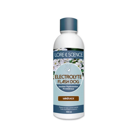 Electrolyte Flash Dog - 75 assimilable minerals for dogs - Lore & Science